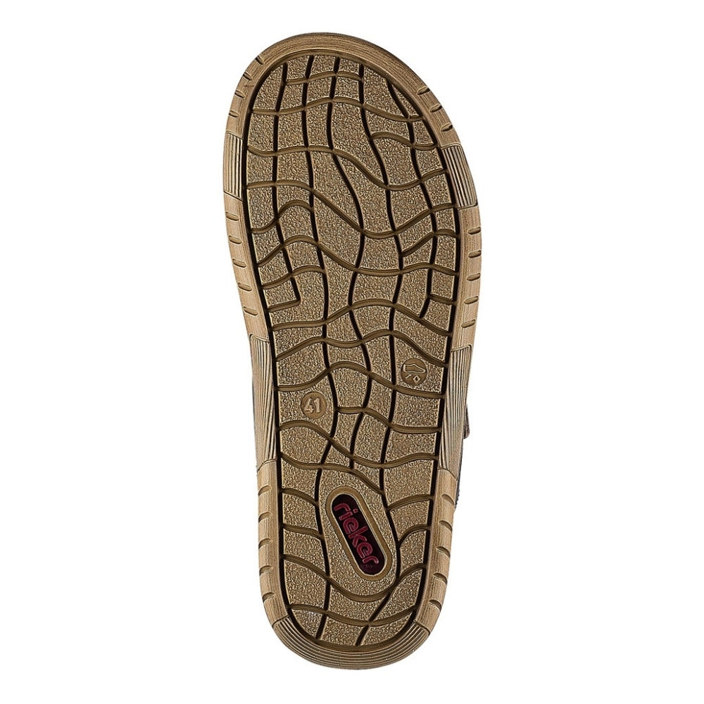 detail Pánské nazouváky RIEKER RIE-10200182-S3 hnědá