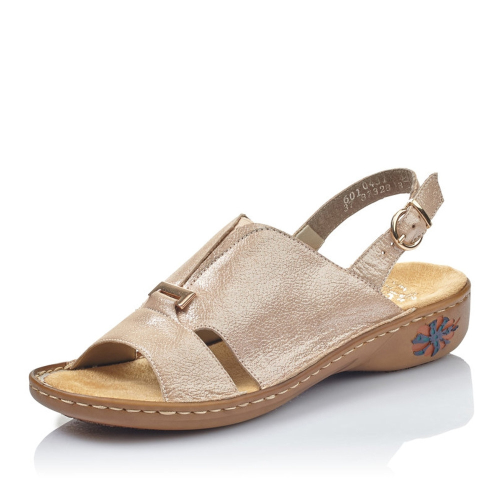 detail Dámské sandály RIEKER RIE-10200206-S1 růžová