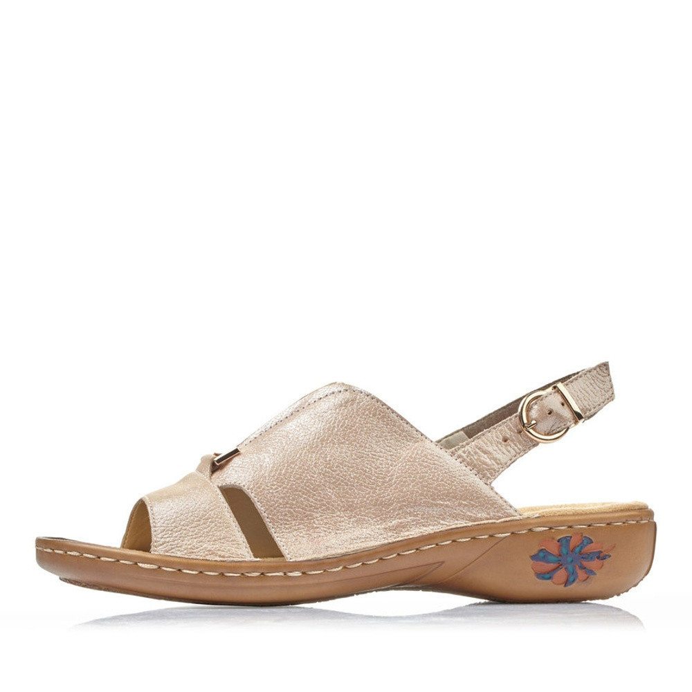 detail Dámské sandály RIEKER RIE-10200206-S1 růžová