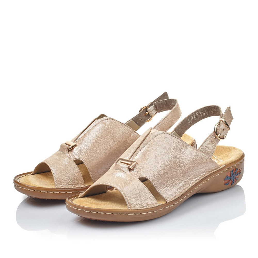 detail Dámské sandály RIEKER RIE-10200206-S1 růžová