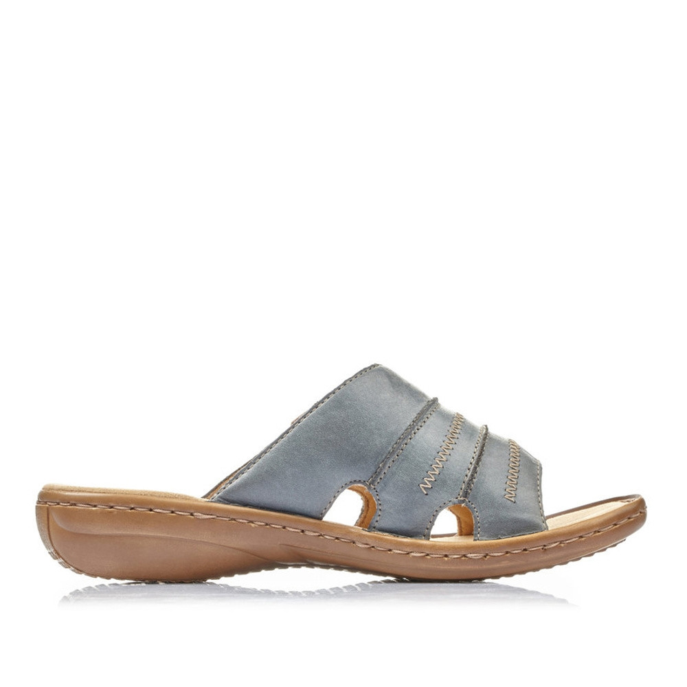 detail Dámské nazouváky RIEKER RIE-10200214-S3 modrá