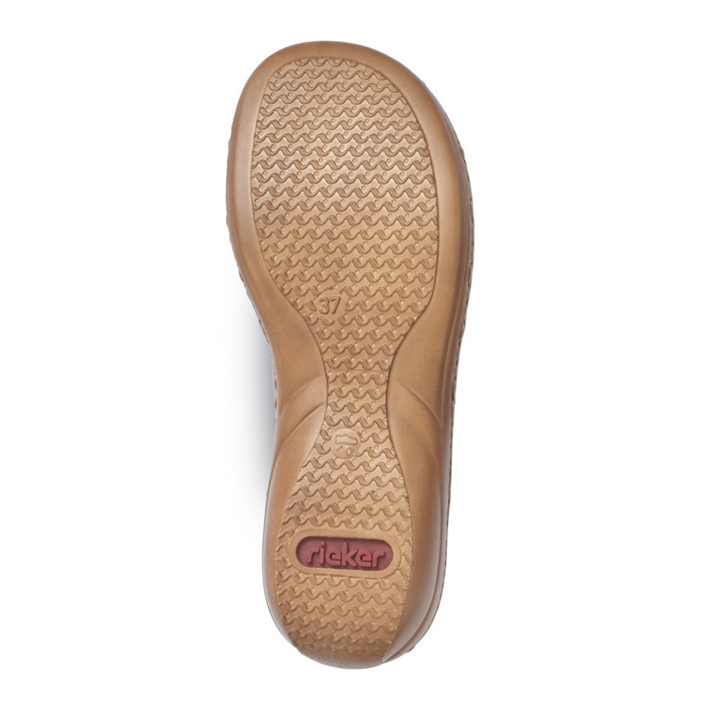 detail Dámské nazouváky RIEKER RIE-10200214-S3 modrá