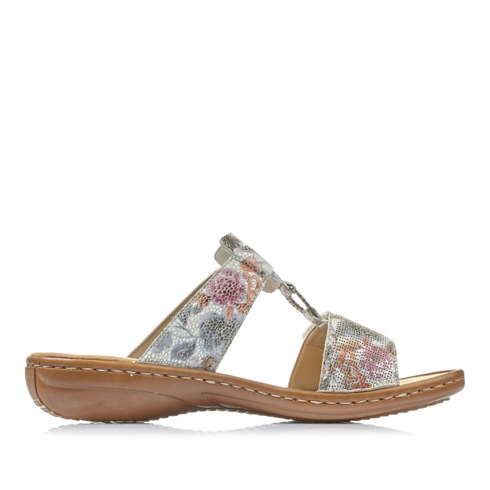 detail Dámské nazouváky RIEKER 60885-90 multicolor S3