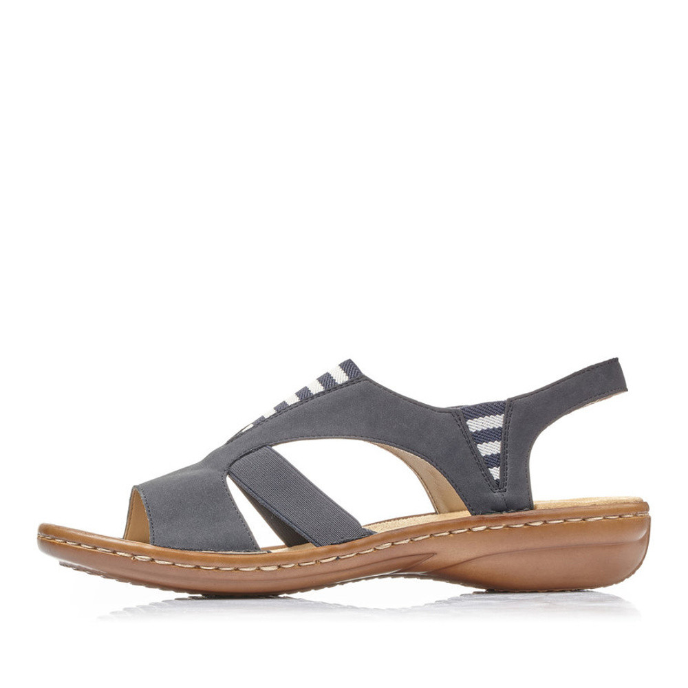 detail Dámské sandály RIEKER RIE-10200229-S1 modrá