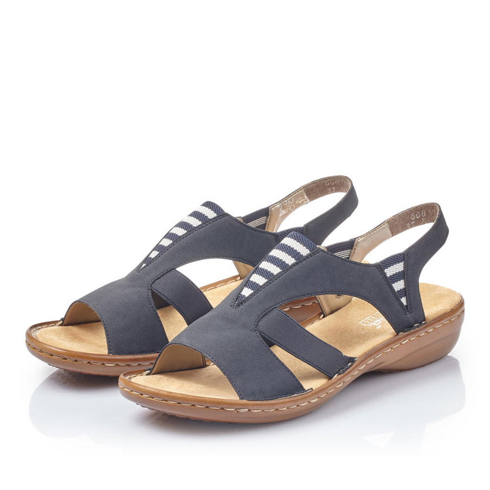 detail Dámské sandály RIEKER RIE-10200229-S1 modrá