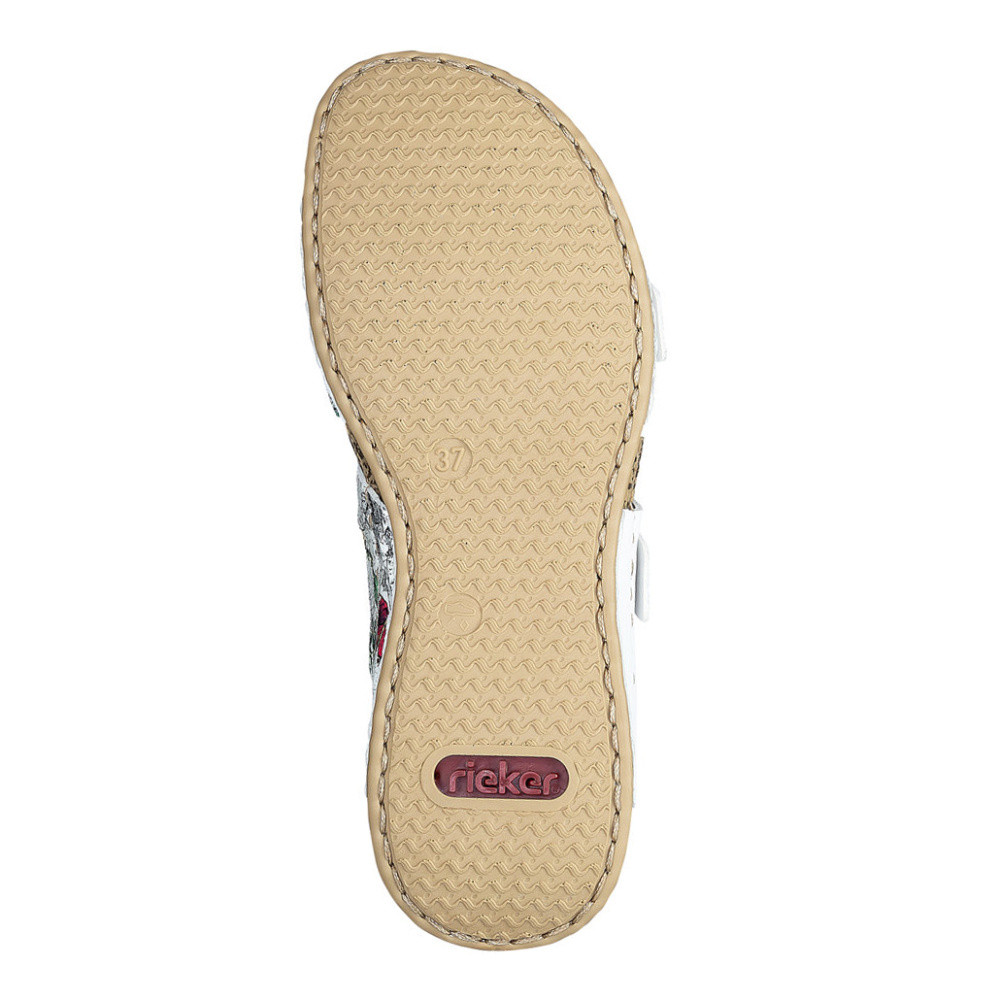 detail Dámské nazouváky RIEKER 61195-90 bílá S1