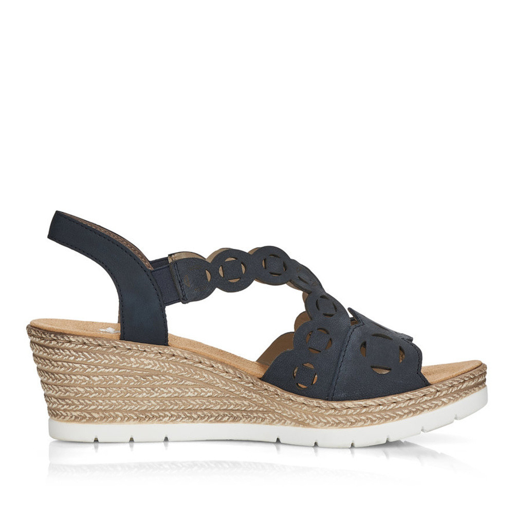 detail Dámské sandály RIEKER RIE-10200247-S2 modrá