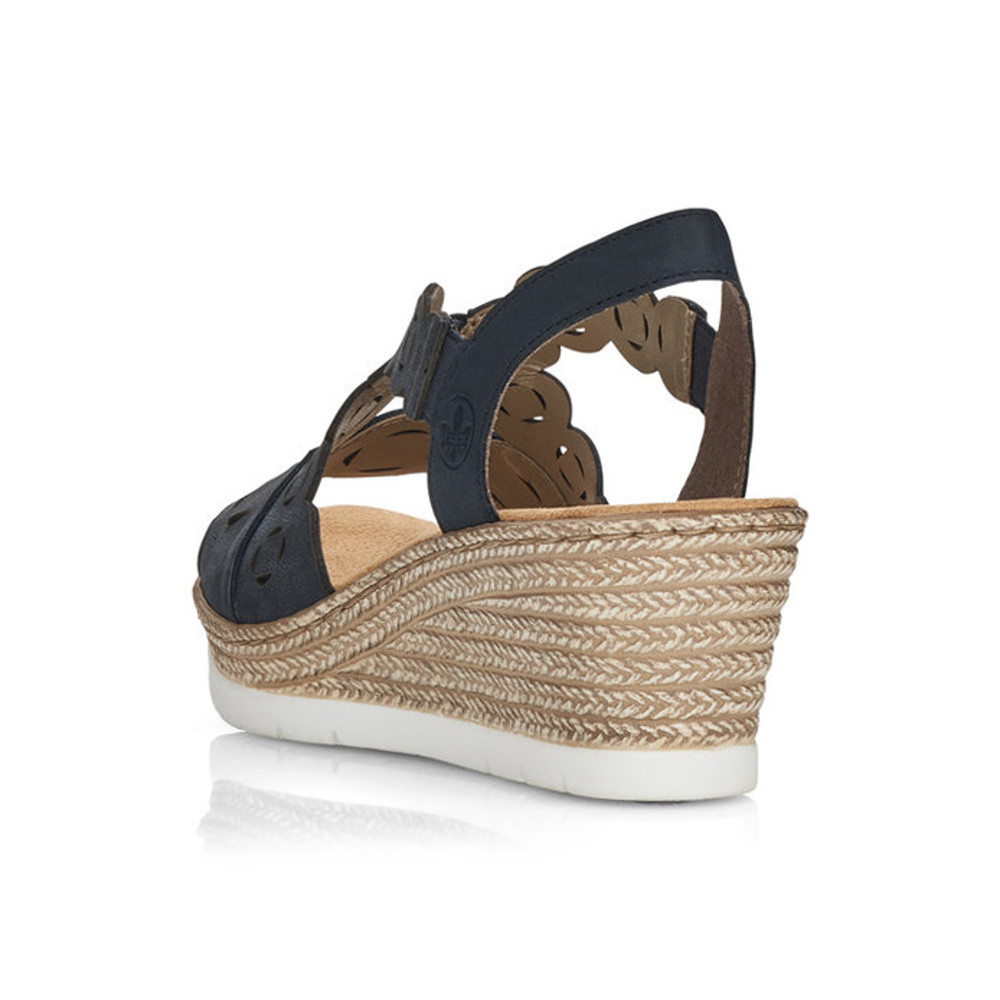 detail Dámské sandály RIEKER RIE-10200247-S2 modrá