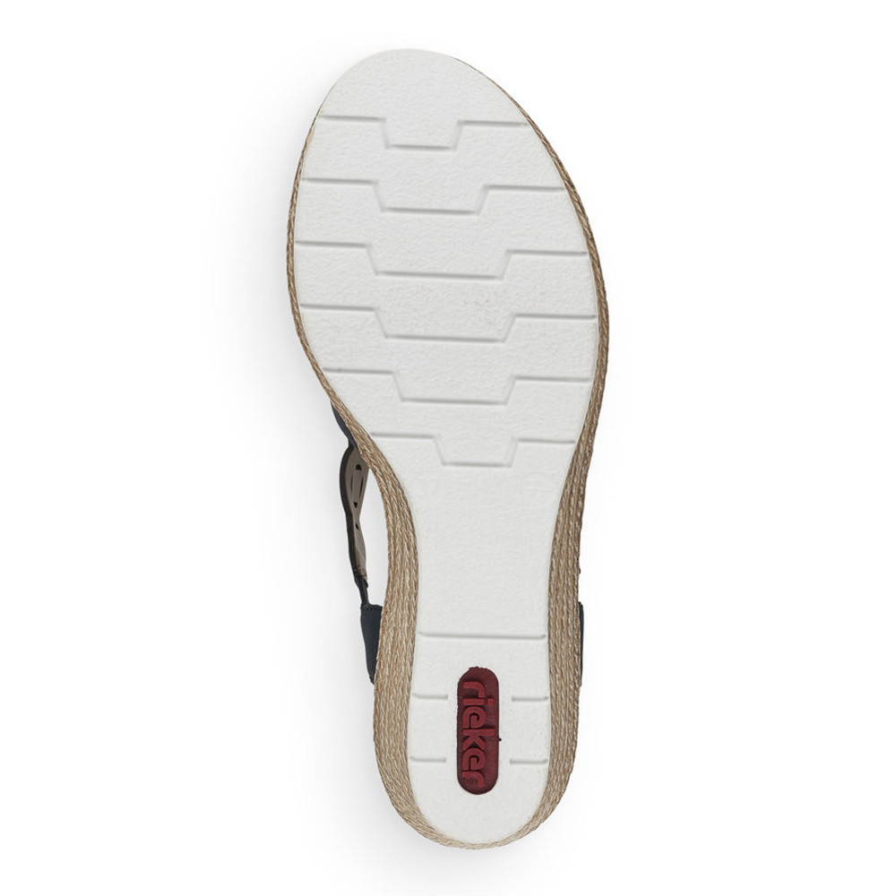 detail Dámské sandály RIEKER RIE-10200247-S2 modrá