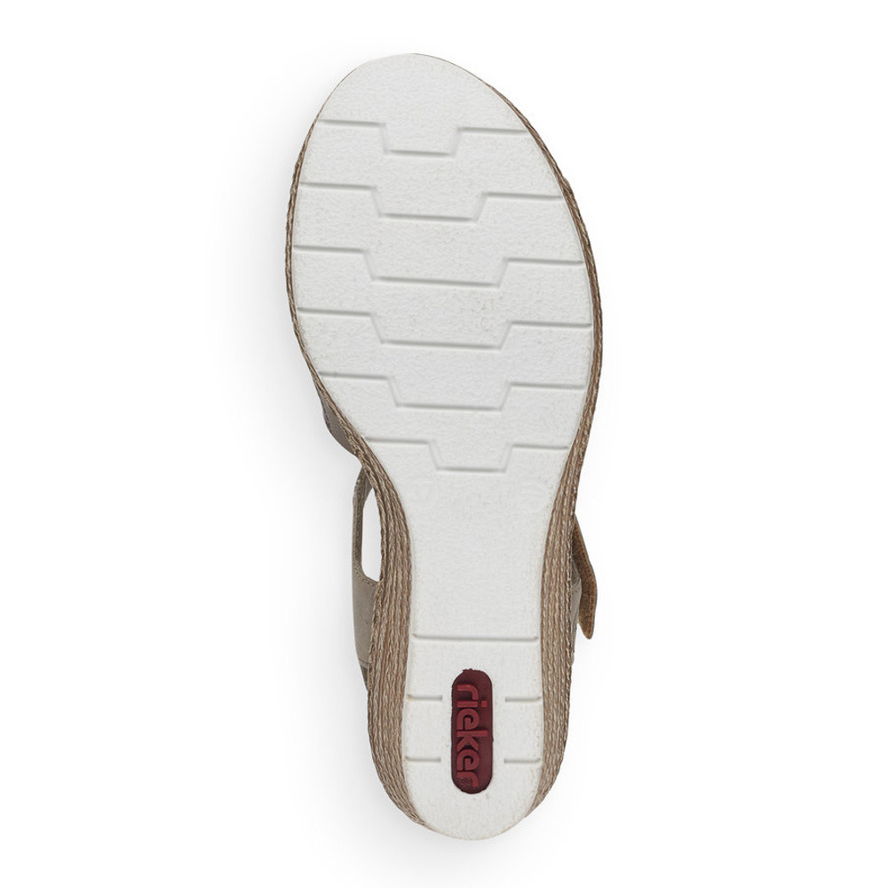 detail Dámské sandály RIEKER RIE-10200249-S1 béžová