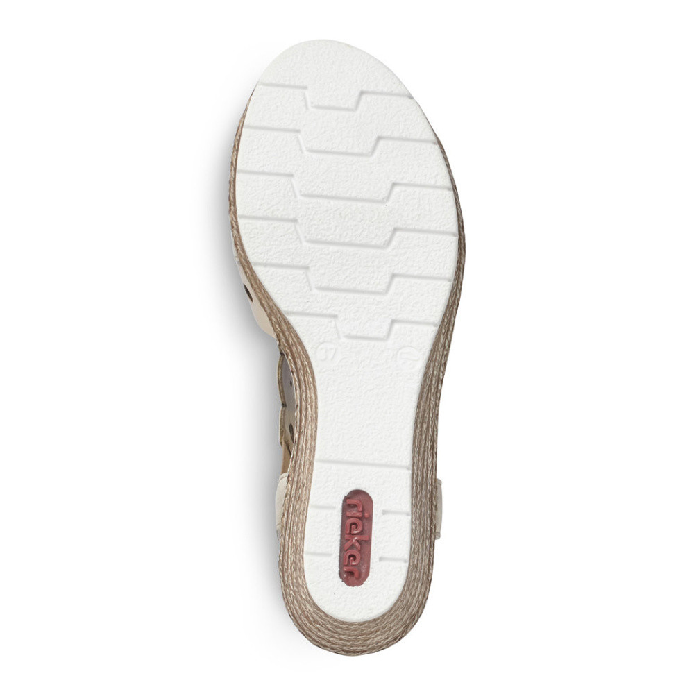 detail Dámské sandály RIEKER RIE-10200250-S1 zlatá