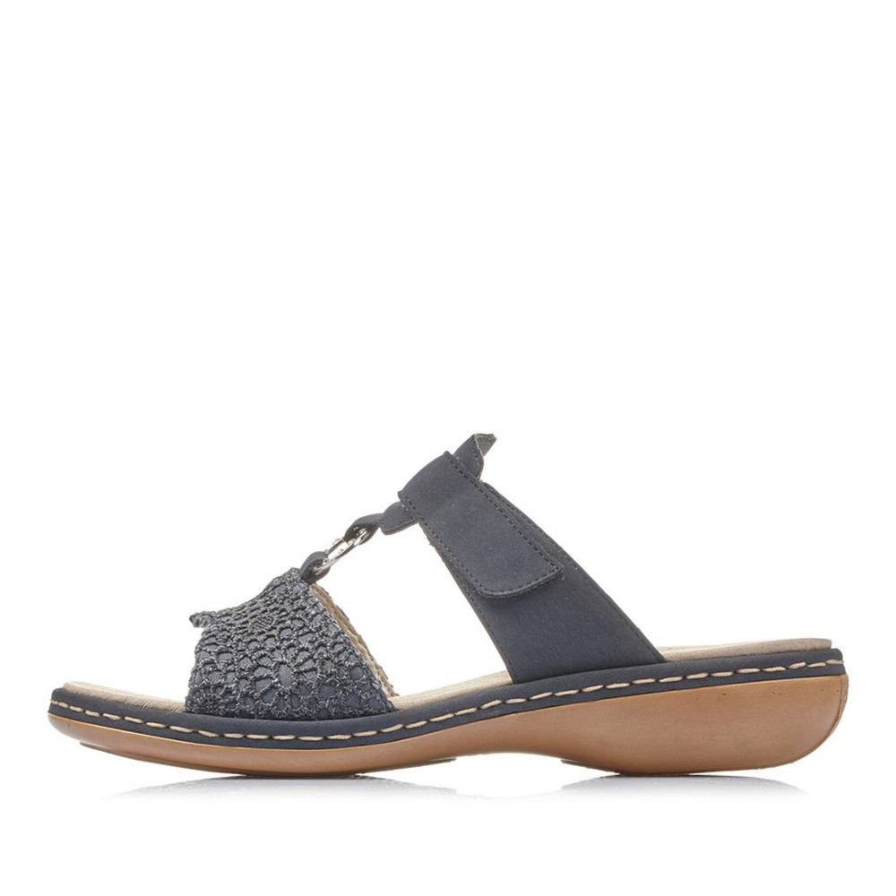 detail Dámské nazouváky RIEKER 65943-15 modrá S1