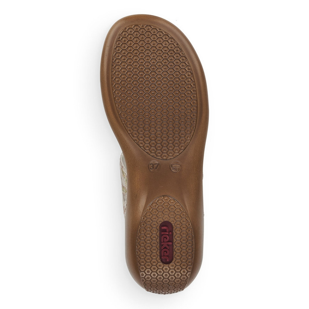 detail Dámské nazouváky RIEKER 65949-90 multicolor S1