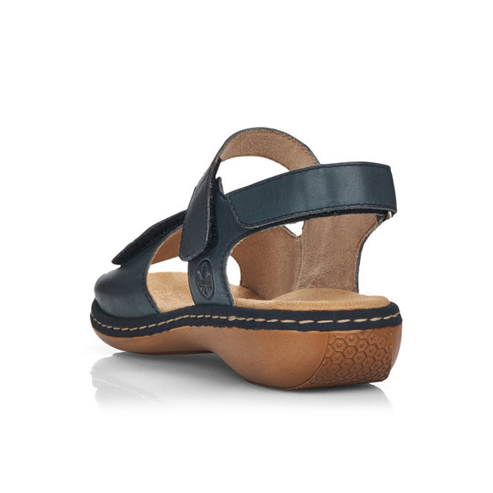 detail Dámské sandály RIEKER 659G0-14 modrá S1