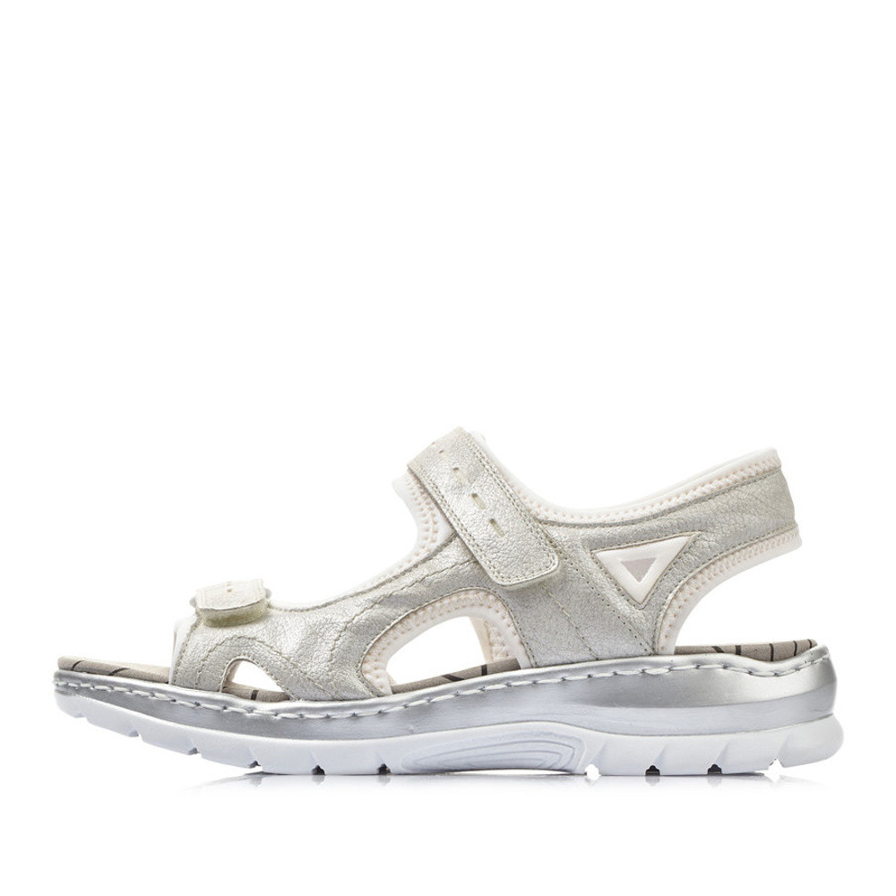 detail Dámské sandály RIEKER RIE-10200310-S1 bílá