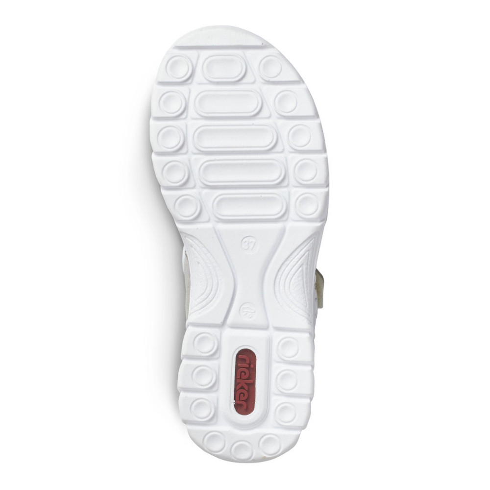 detail Dámské sandály RIEKER RIE-10200310-S1 bílá