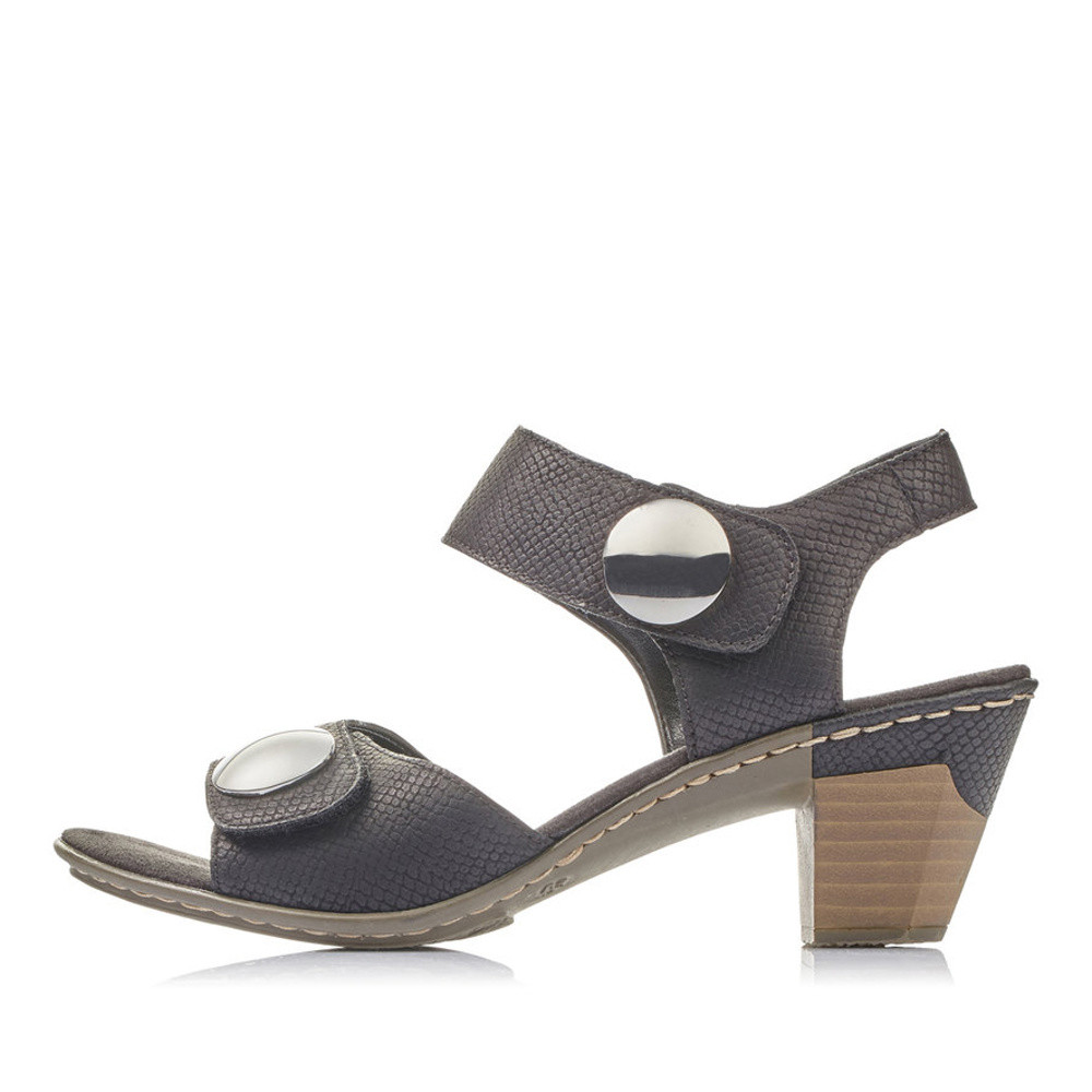 detail Dámské sandály RIEKER RIE-10200315-S1 černá