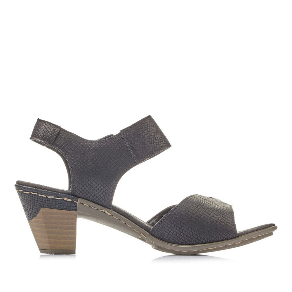 detail Dámské sandály RIEKER RIE-10200315-S1 černá