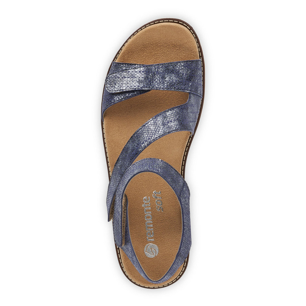 detail Dámské sandály REMONTE RIE-10200342-S1 modrá