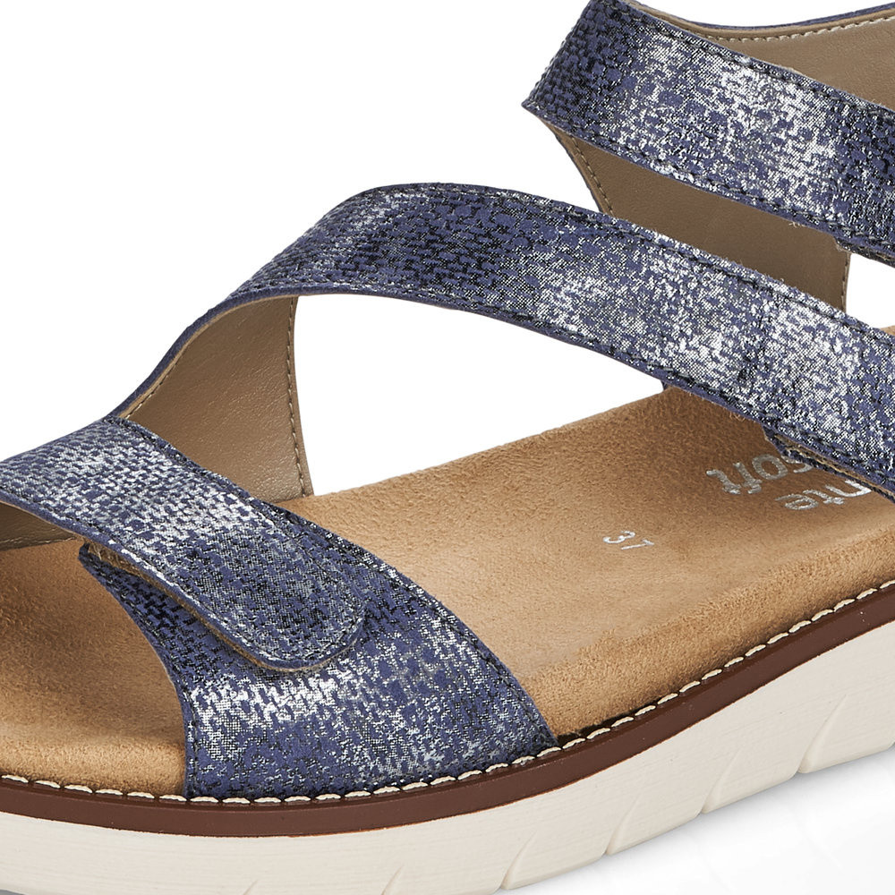 detail Dámské sandály REMONTE RIE-10200342-S1 modrá