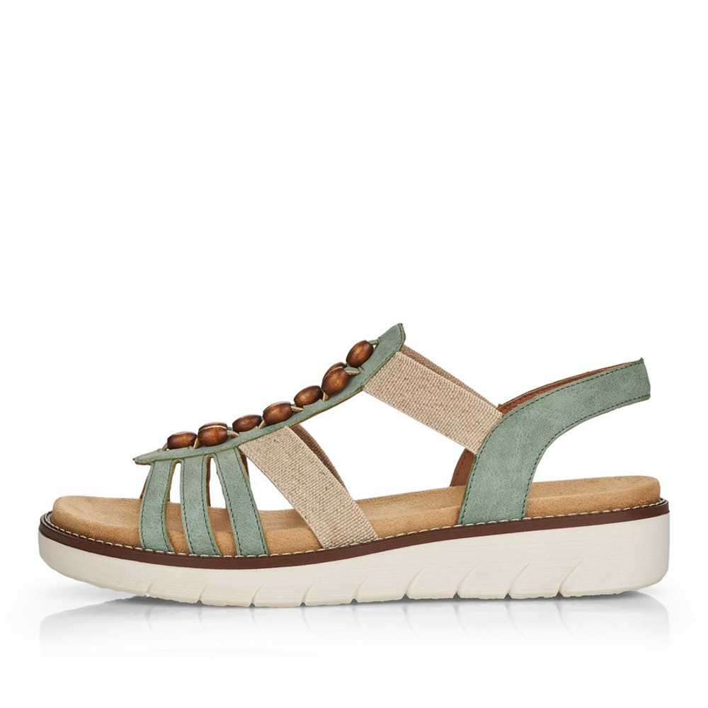 detail Dámské sandály REMONTE RIE-10200353-S1 zelená