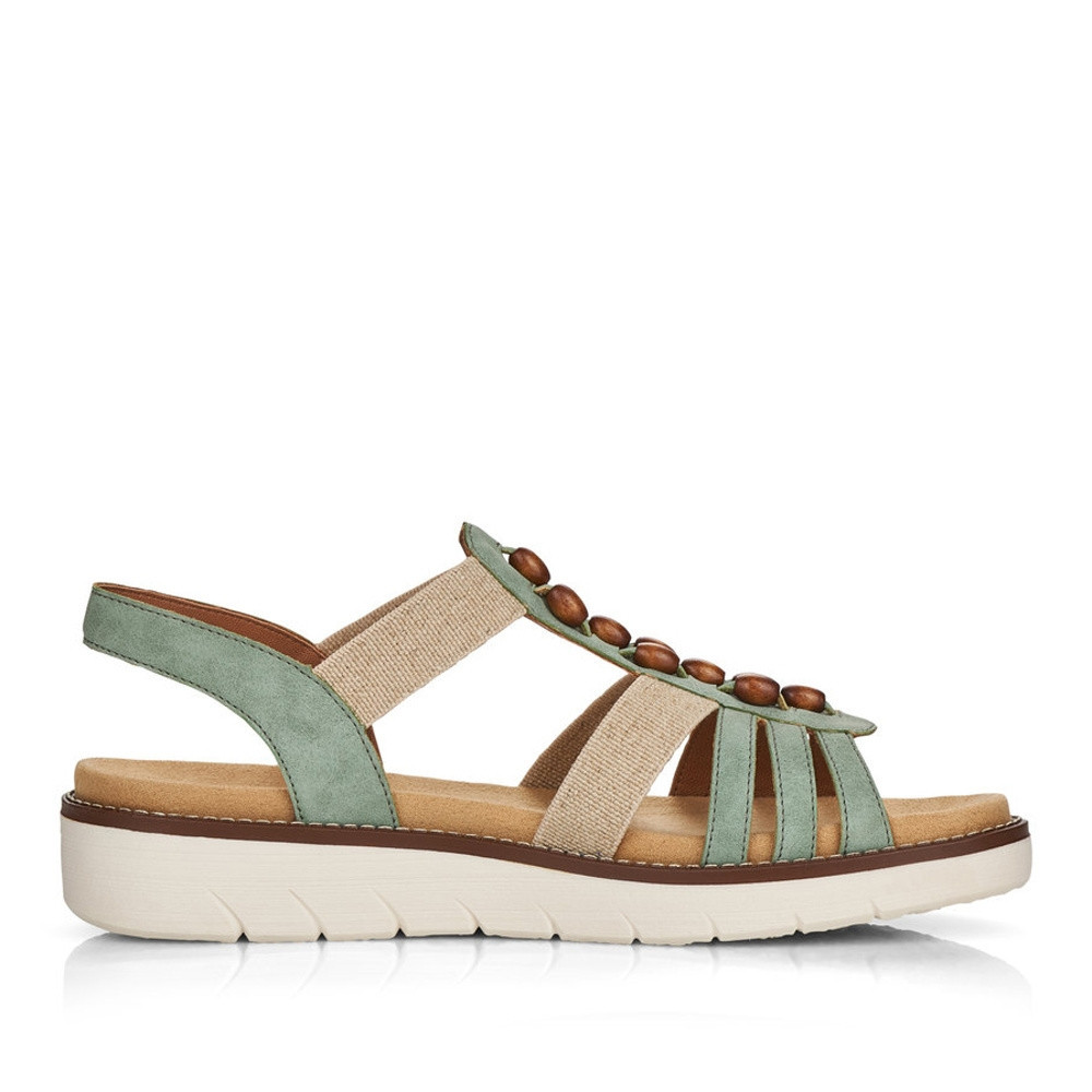 detail Dámské sandály REMONTE RIE-10200353-S1 zelená