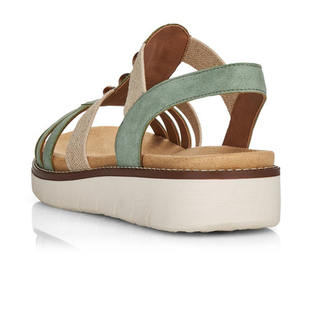 detail Dámské sandály REMONTE RIE-10200353-S1 zelená