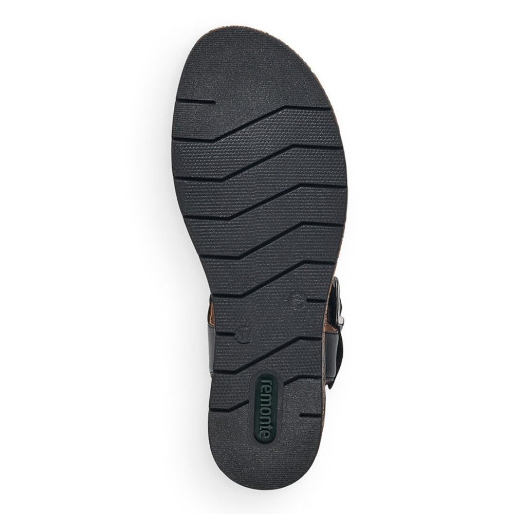 detail Dámské sandály REMONTE D3057-01 černá S1