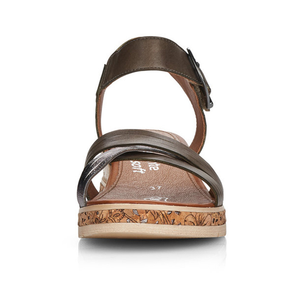 detail Dámské sandály REMONTE RIE-10200361-S1 zelená