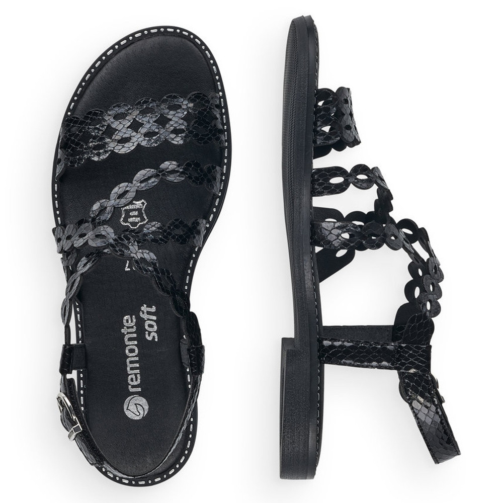 detail Dámské sandály REMONTE RIE-10200367-S1 černá
