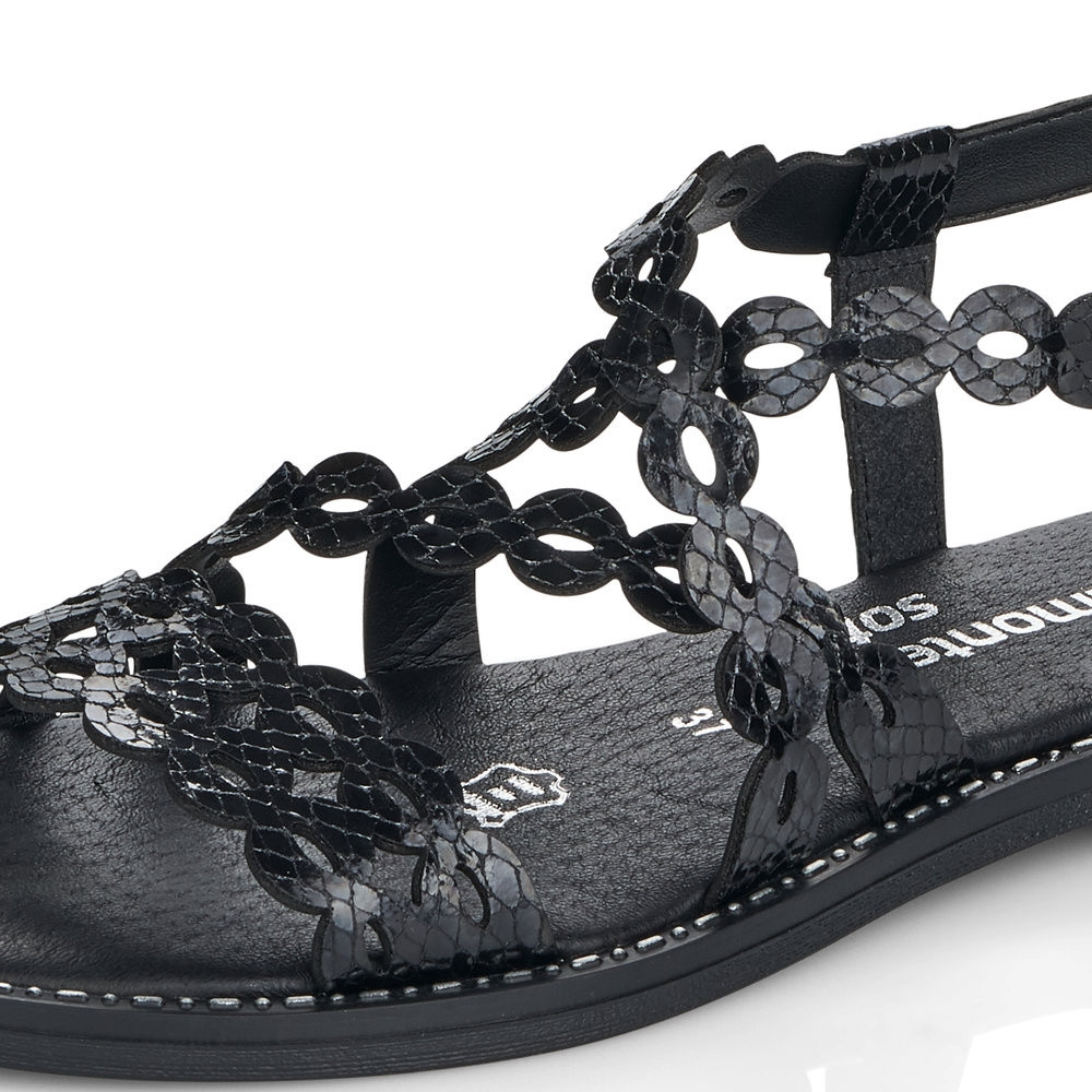 detail Dámské sandály REMONTE RIE-10200367-S1 černá