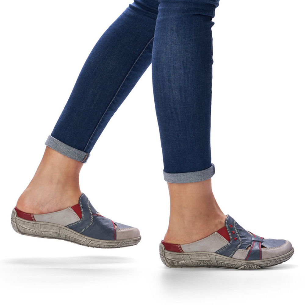 detail Dámské nazouváky REMONTE D3851-14 modrá S1