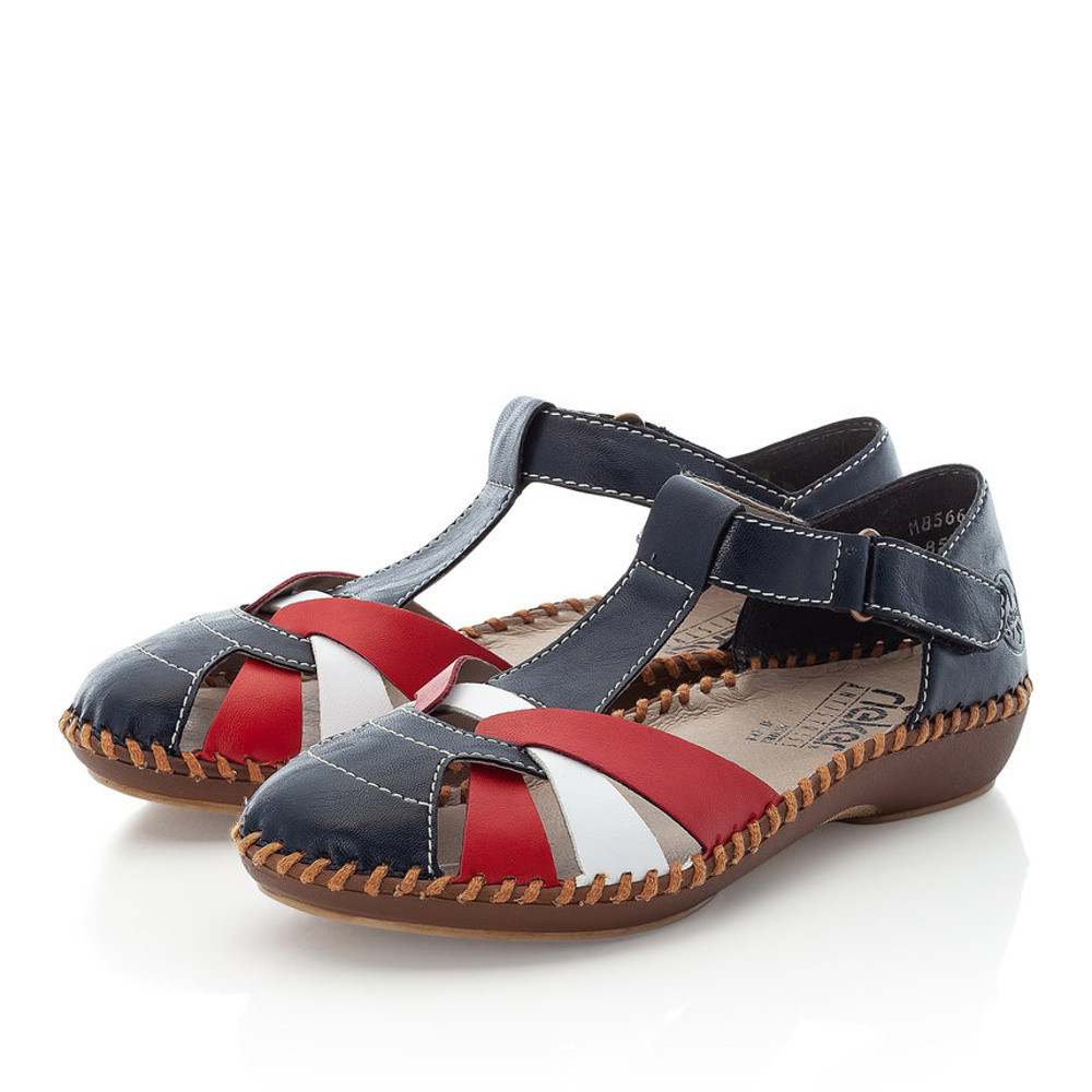 detail Dámské sandály RIEKER RIE-10200390-S1 modrá