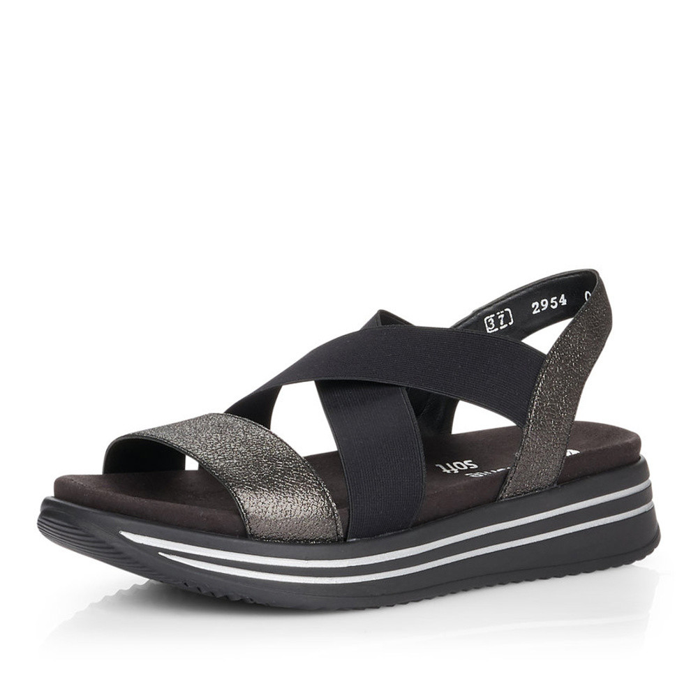 detail Dámské sandály REMONTE RIE-10200393-S2 černá