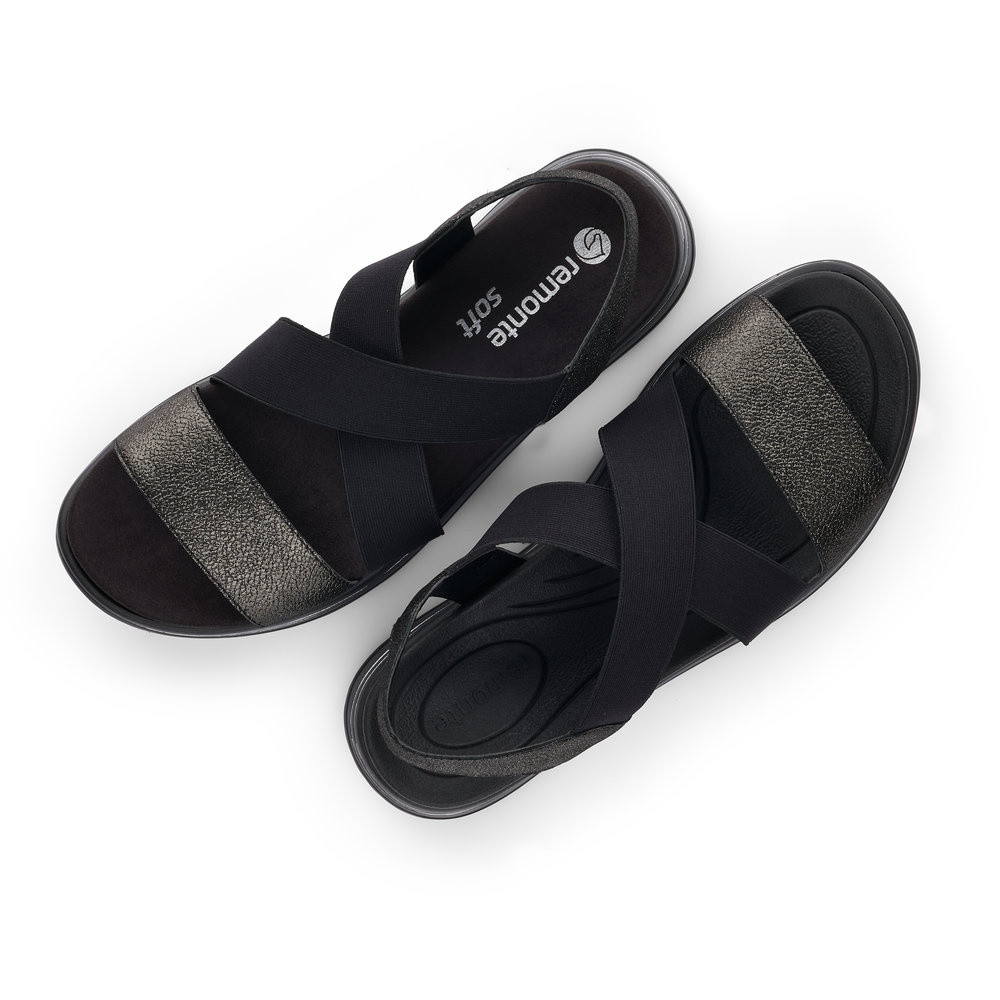 detail Dámské sandály REMONTE R2954-02 černá S2