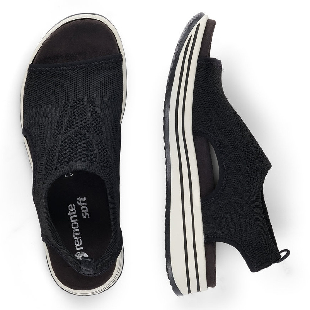 detail Dámské sandály REMONTE R2955-02 černá S3