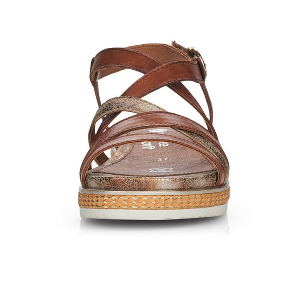 detail Dámské sandály REMONTE R4550-24 hnědá S1