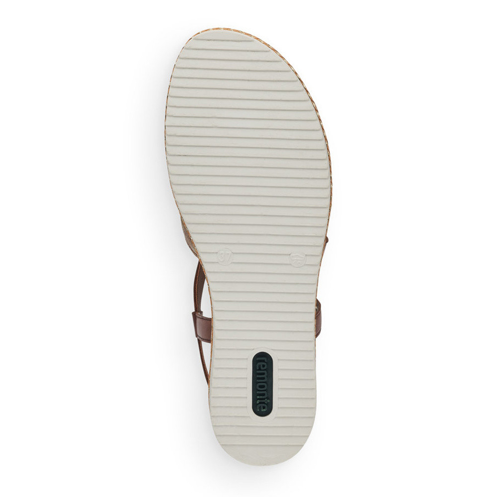 detail Dámské sandály REMONTE R4550-24 hnědá S1