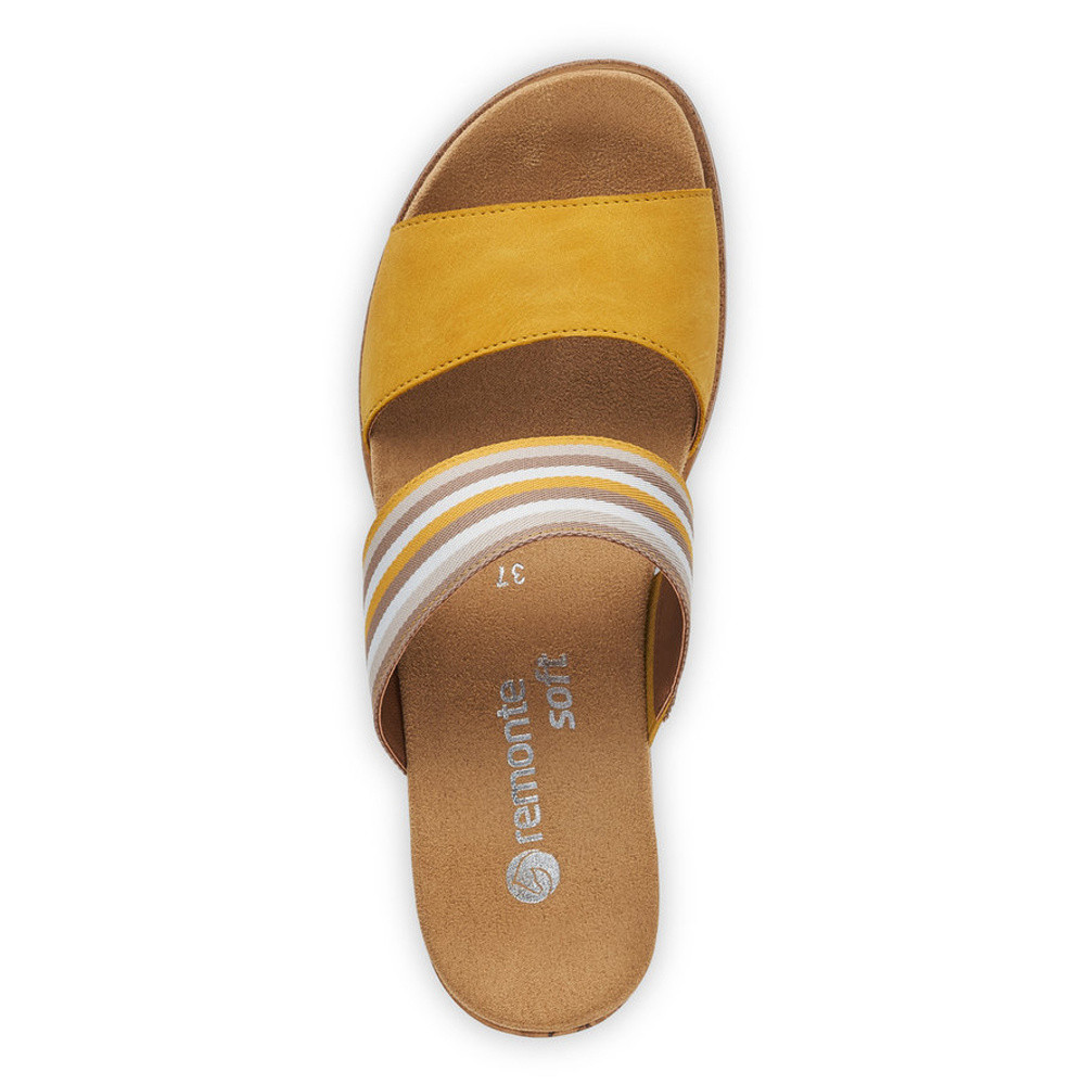 detail Dámské nazouváky REMONTE RIE-10200406-S1 žlutá