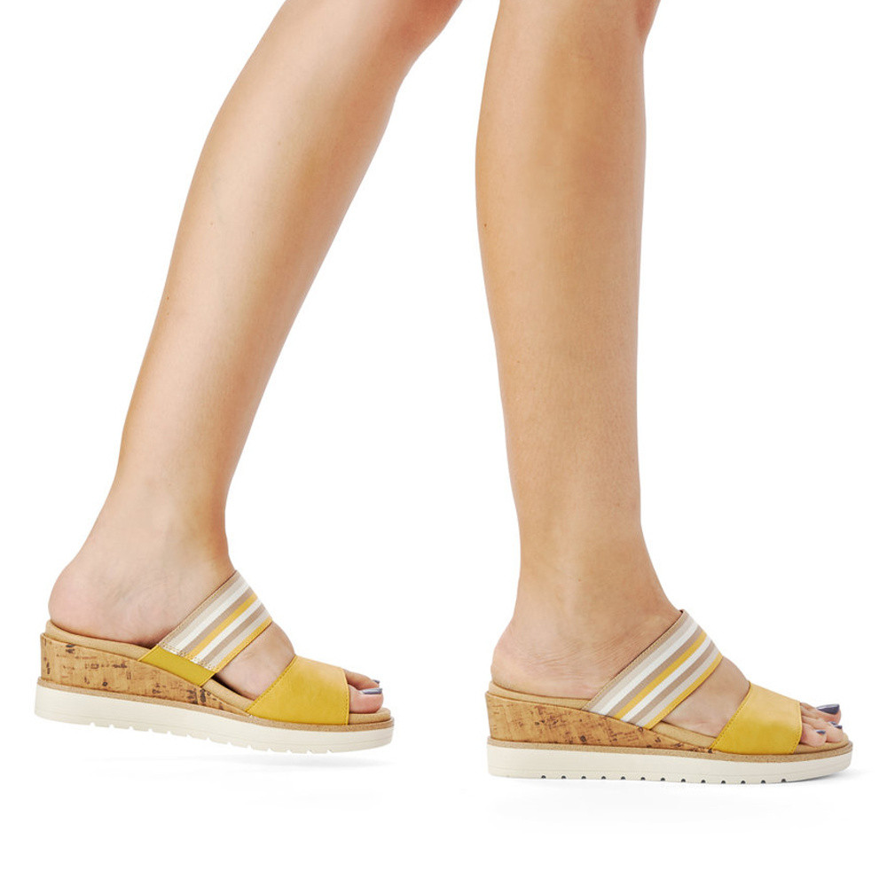 detail Dámské nazouváky REMONTE RIE-10200406-S1 žlutá