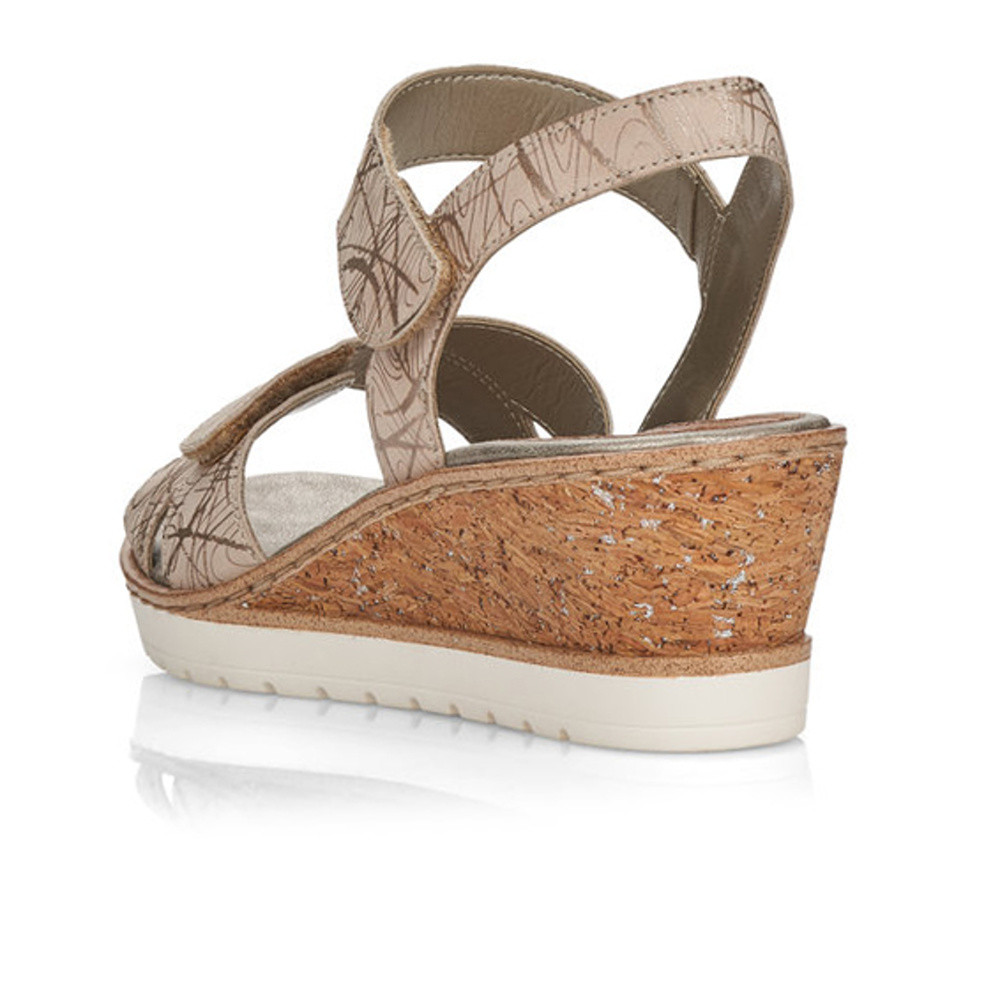 detail Dámské sandály REMONTE RIE-10200409-S1 béžová