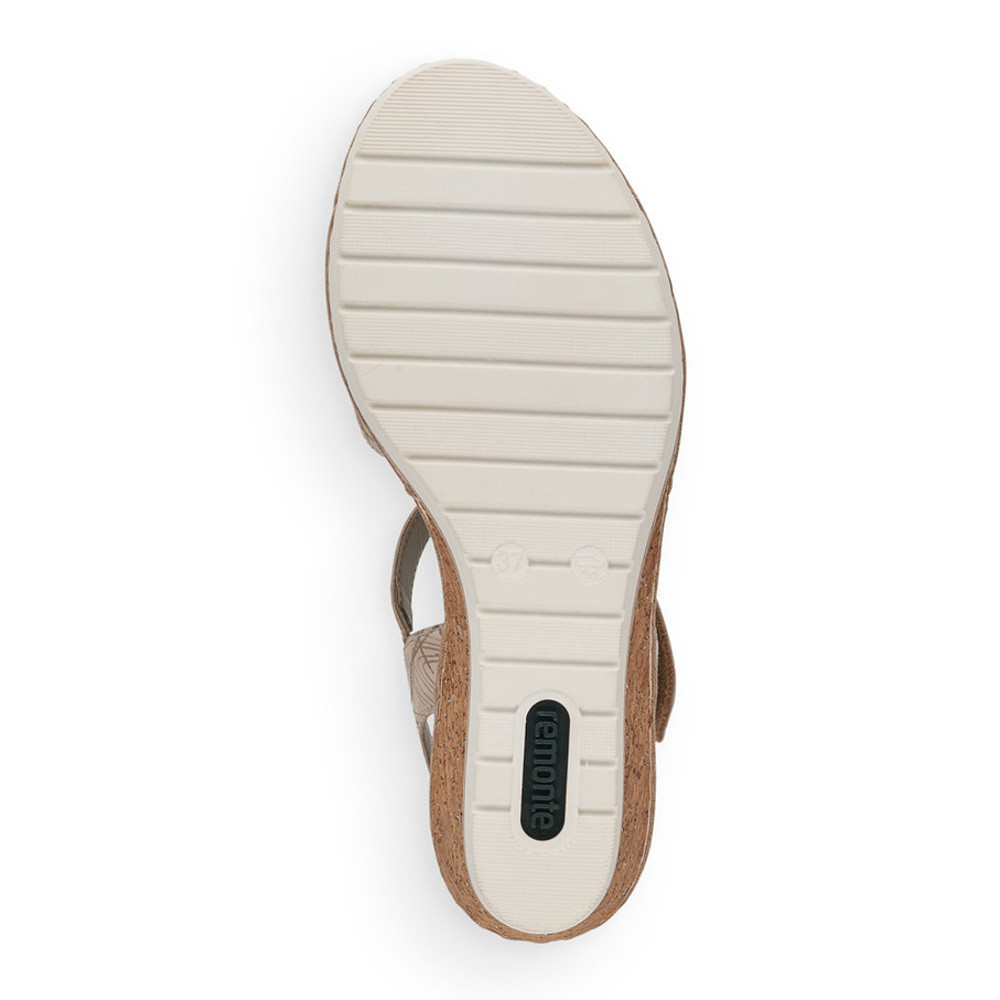 detail Dámské sandály REMONTE RIE-10200409-S1 béžová