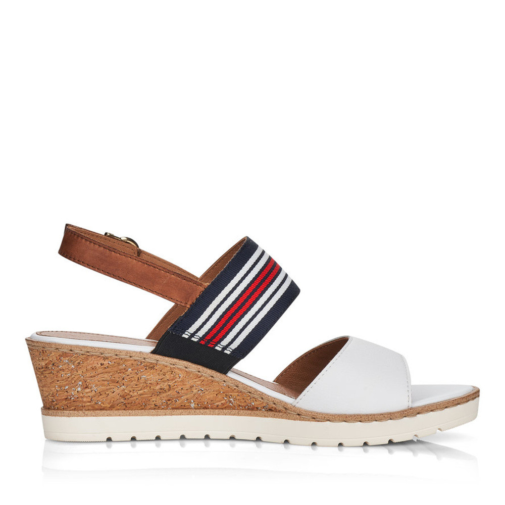 detail Dámské sandály REMONTE RIE-10200412-S1 bílá