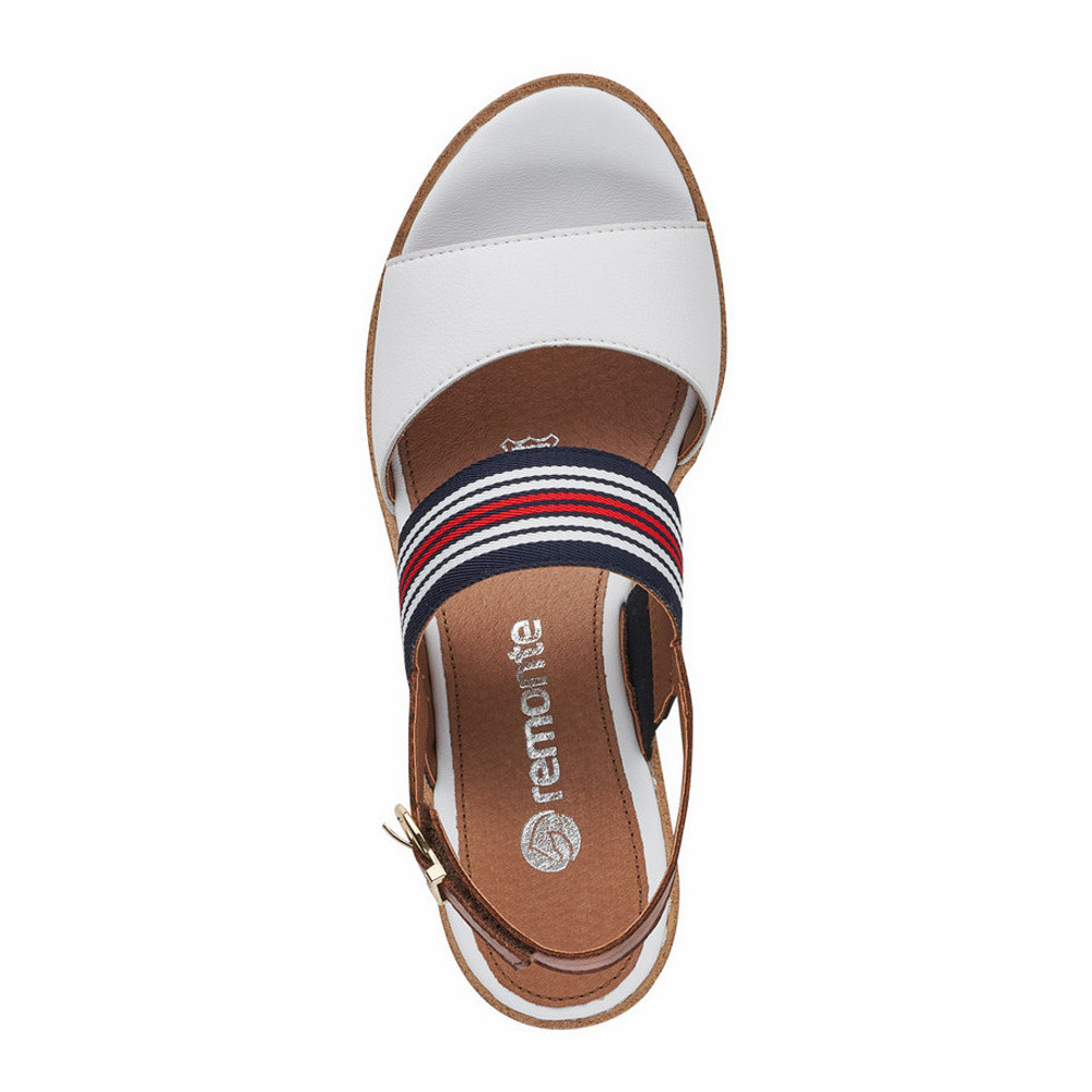 detail Dámské sandály REMONTE RIE-10200412-S1 bílá