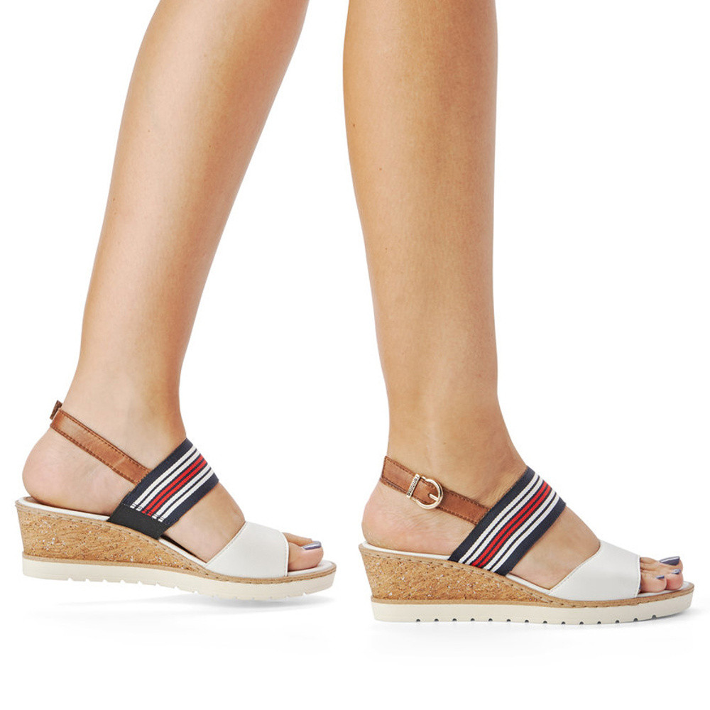 detail Dámské sandály REMONTE RIE-10200412-S1 bílá