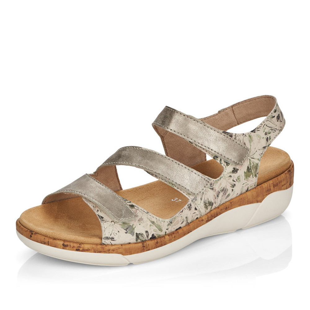 detail Dámské sandály REMONTE RIE-10200419-S1 béžová