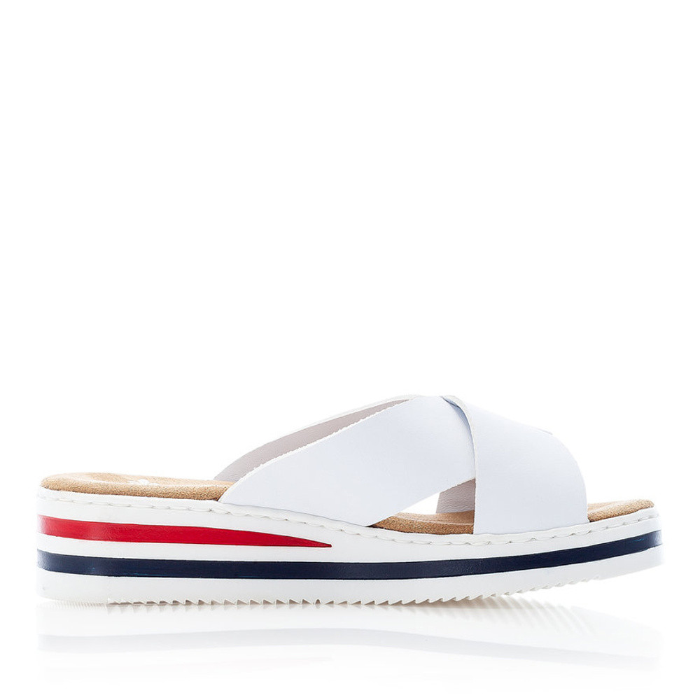 detail Dámské nazouváky RIEKER RIE-10200429-S3 bílá