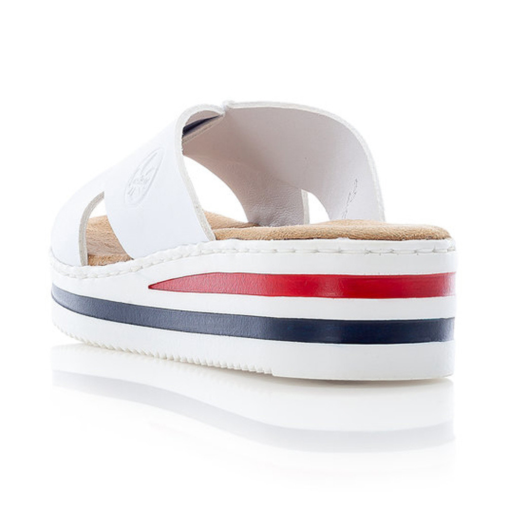 detail Dámské nazouváky RIEKER RIE-10200429-S3 bílá