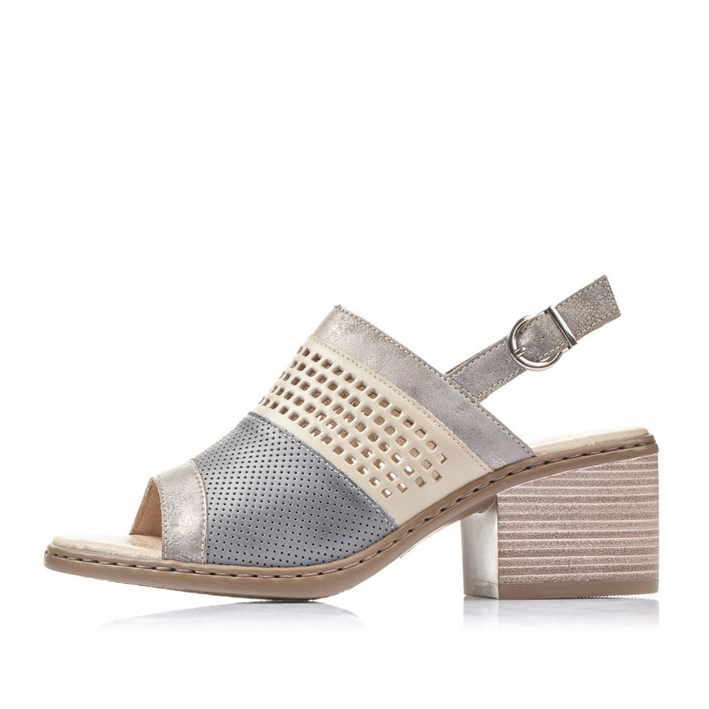 detail Dámské sandály RIEKER RIE-10200439-S1 šedá