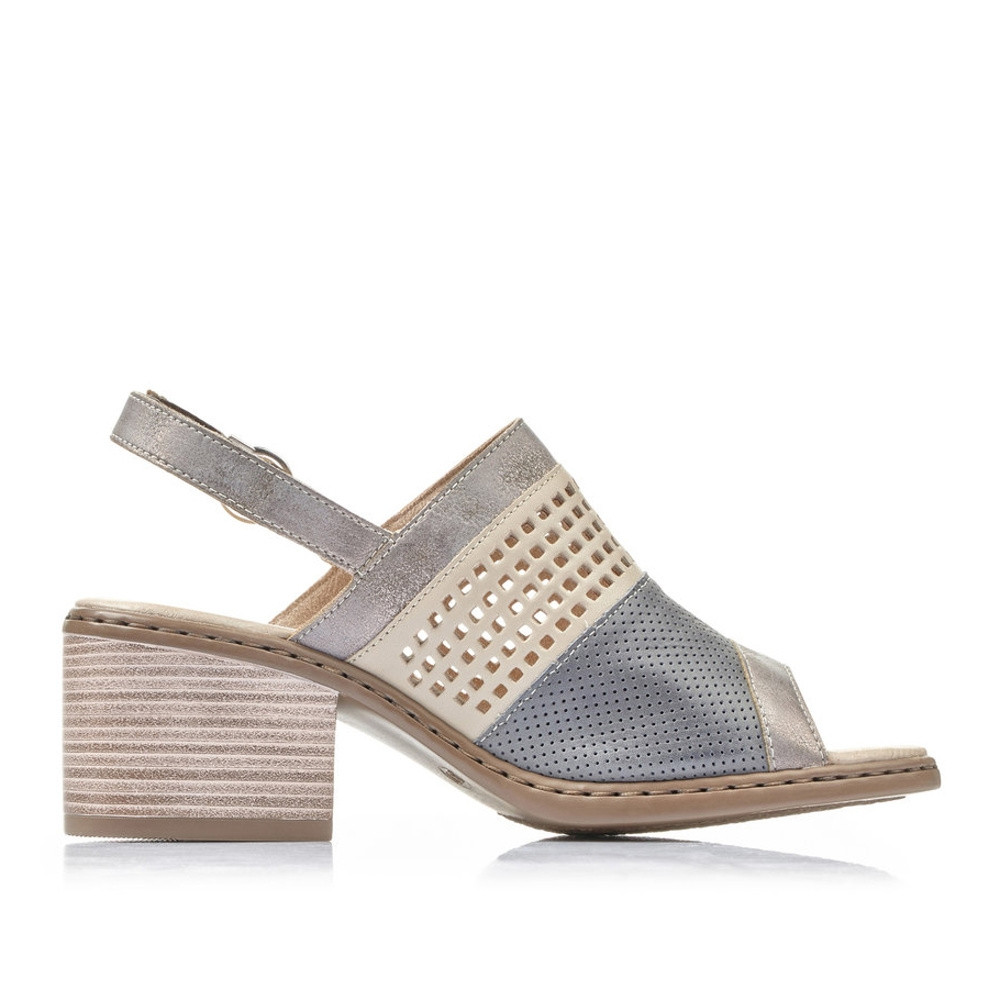 detail Dámské sandály RIEKER RIE-10200439-S1 šedá